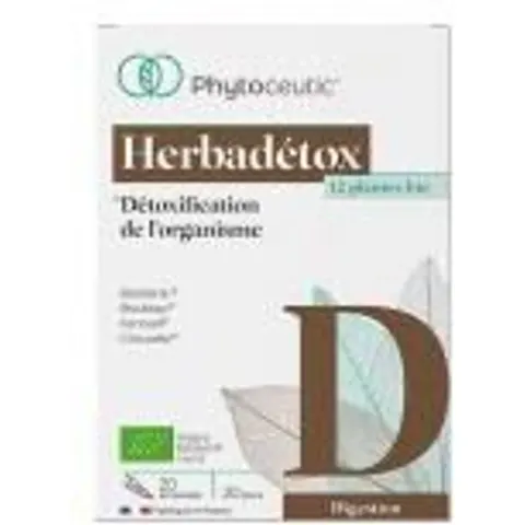 Phytoceutic HERBADETOX BIO 20 Ampollas – imagen 1