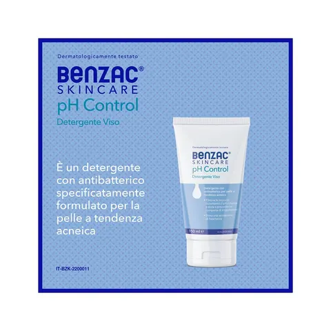 Benzac Skincare pH Control Detergente Viso 150 ml – immagine 1
