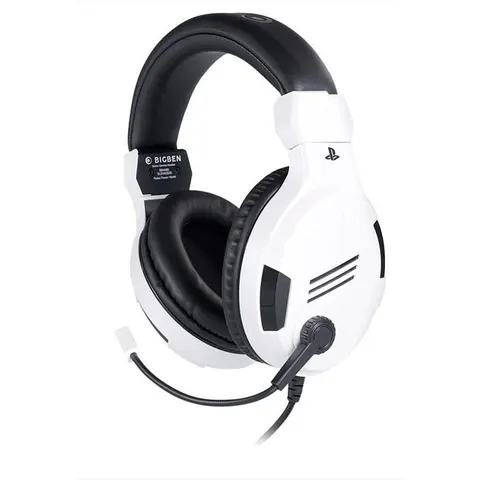 Nacon BIG BEN PS4OFHEADSETV3WHITE Negro, Blanco – imagen 1