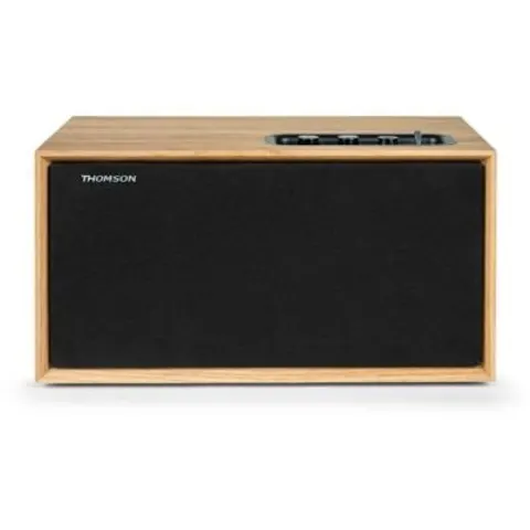 Thomson WS502 - Multimedia Compact Speaker - Hout – afbeelding 1