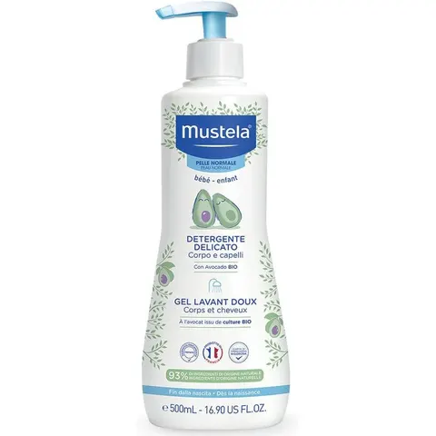 Mustela Detergente Delicato Corpo e Capelli – immagine 1