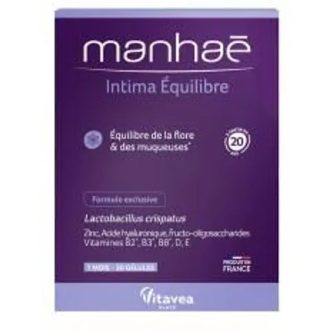 Vitavea Manhaé Intima Équilibre - Boîte 30 gélules – image 1