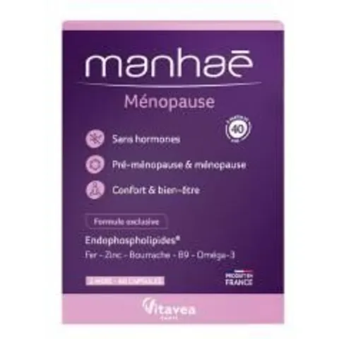 Vitavea Manhaé - 2 Mois - Boîte 60 capsules – image 1