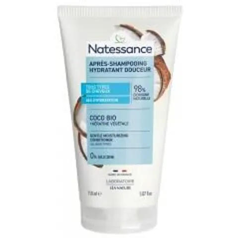 Natessance acondicionador coco extra suave 150ml – imagen 1