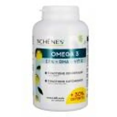 Les 3 Chênes Oméga 3 - Pot 120 capsules – image 1
