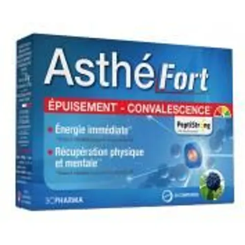 3C Pharma AsthéFort 30 Comprimés - Boîte 30 comprimés – image 1