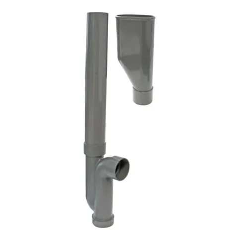 Siphon à double entrée Somatherm for you – Gris – image 1