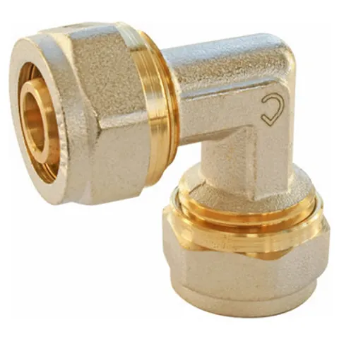 Coude À Compression Pour Tube Multicouche - 16 X 2 Mm – image 1