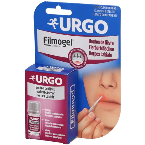urgo Herpes Labiale Cerotto Liquido 3 Ml – immagine 1