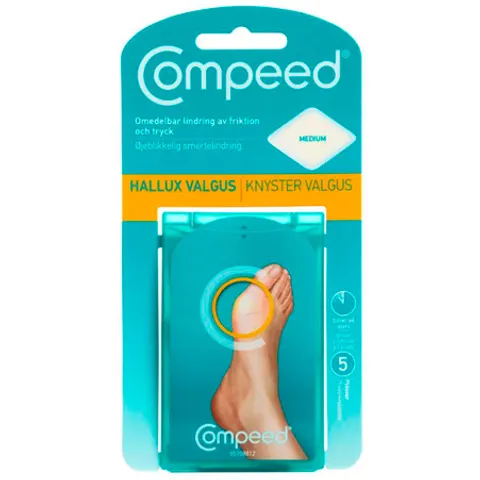 Cerotti per alluce valgo Compeed - 5 pezzi – immagine 1