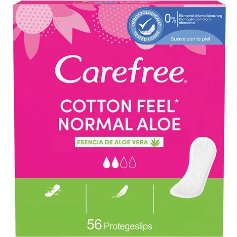 Inlegkruisje Carefree Normal Aloe – afbeelding 1
