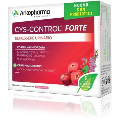 Arkofarm Srl Cys Control Forte Prob 15bust – immagine 1