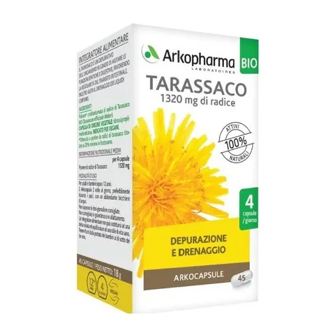 ARKOFARM Srl Arkopharma Tarassaco Bio 45 Capsule – immagine 1