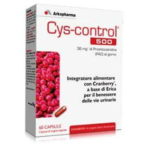 ARKOFARM Srl Arkopharma Cys-Control, 60 Capsule – immagine 1
