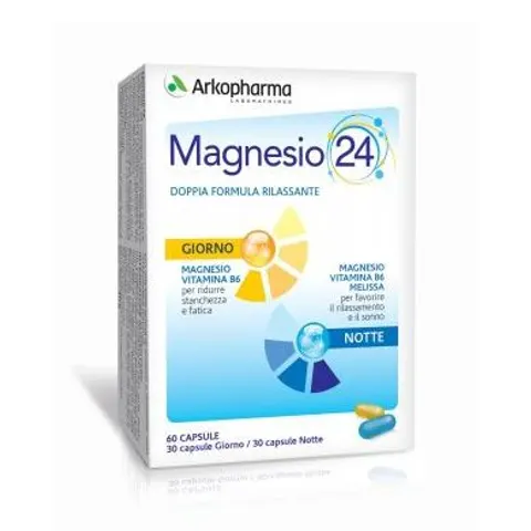 Arkofarm Srl Arkocapsule-Magnesio 24 60cps – immagine 1