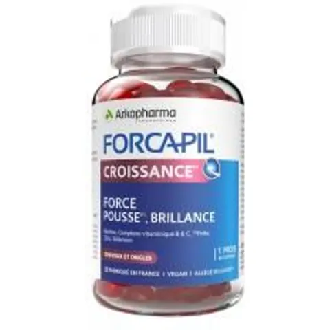 Arkopharma Forcapil Croissance 60 Gummies - Pot 60 gommes – image 1