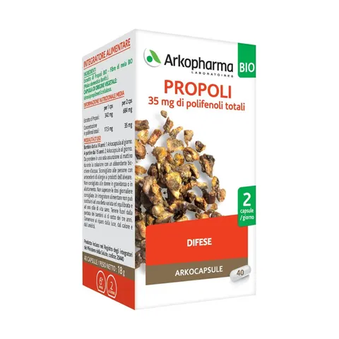 arkofarm arkocapsule Propoli Bio 40 Capsule – immagine 1