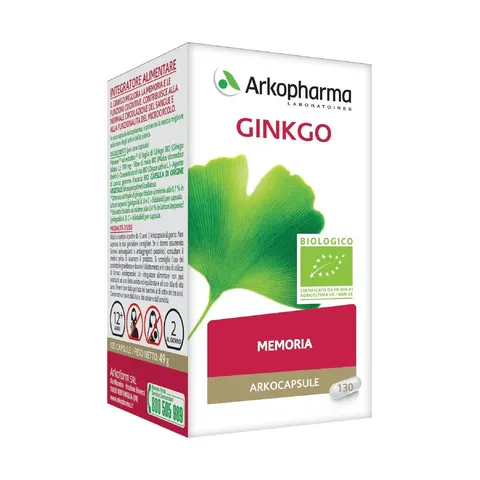 Arkofarm Srl Arkocapsule-Ginkgo Bio 45cps – immagine 1