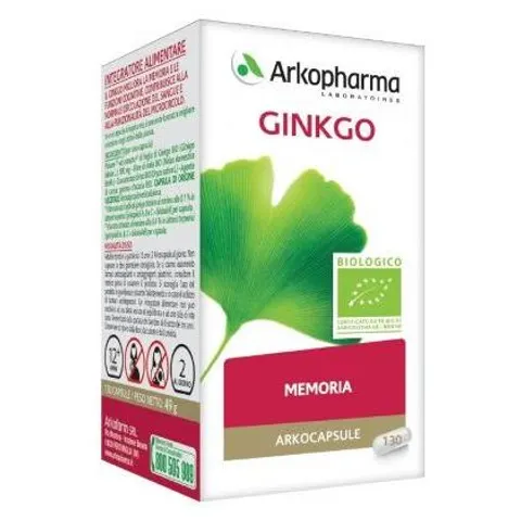 arkofarm arkocapsule Gingko Bio 130 Capsule – immagine 1