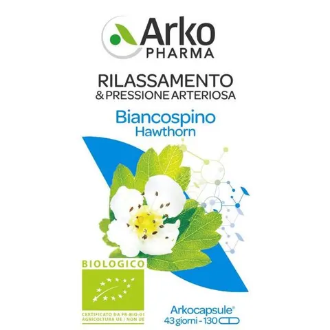 arkofarm Arkopharma Biancospino Bio 130 Capsule – immagine 1