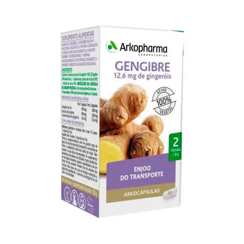 arkofarm Arkocapsule Zenzero 40 Capsule – immagine 1