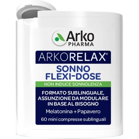 arkofarm srl Arkorelax sonno flexi dose 60 mini compresse – immagine 1