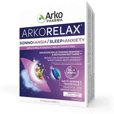 ARKOFARM Srl Arkorelax, 15 Compresse – immagine 1