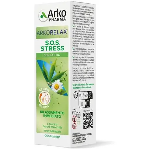arkofarm Arkorelax sos stress 15 ml – immagine 1