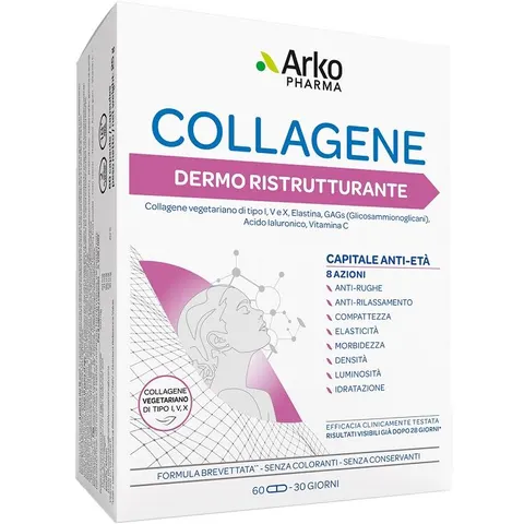 ARKOFARM Srl COLLAGENE Dermo Ristrutt.60Cps – immagine 1
