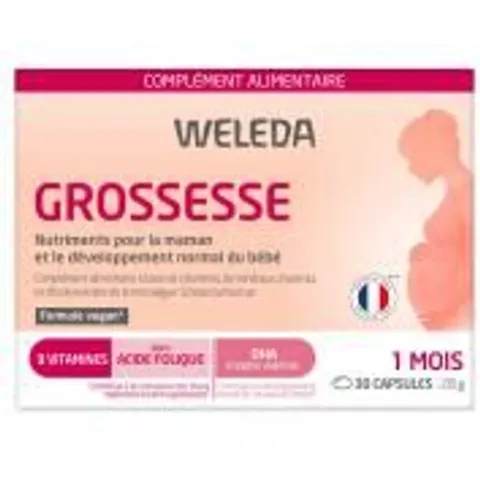 Weleda Grossesse 30 Unités - Boîte – image 1