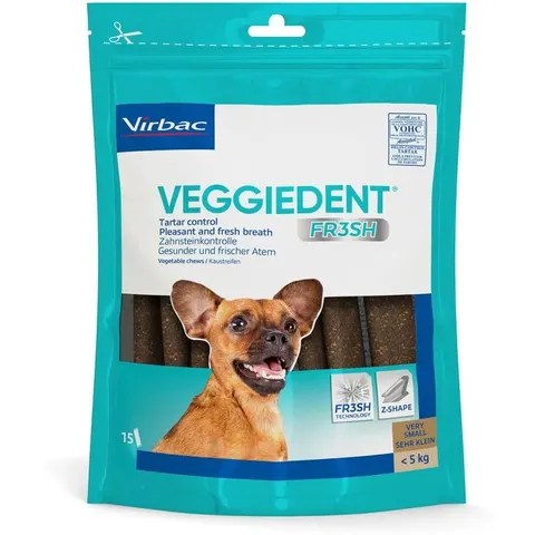virbac Veggiedent Fresh Tg. "Xs" 15 Pezzi – immagine 1