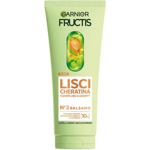 garnier fructis keratin sleek cbalsamo 200 ml – immagine 1