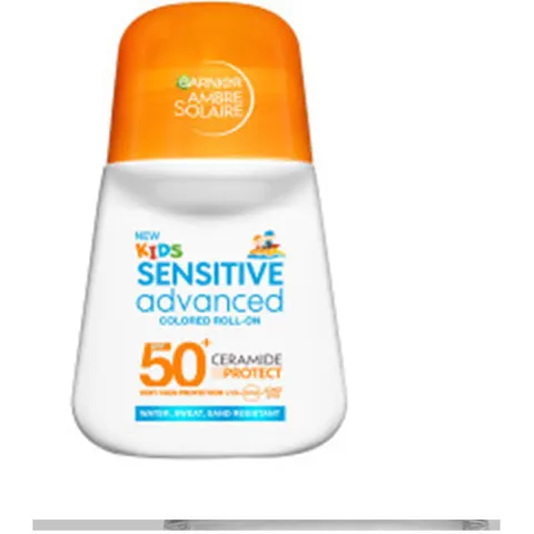 Garnier Niños Sensitive Advanced colored roll-on SPF50+ 50 ml – imagen 1