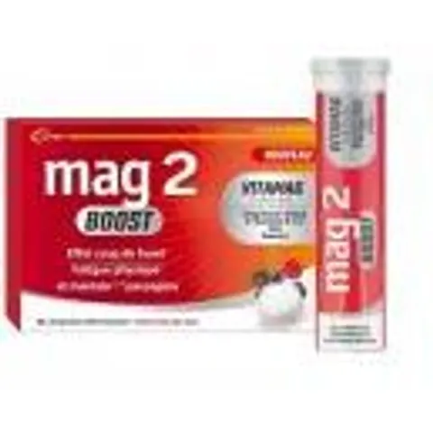 Mag 2 Boost 20 Comprimés Effervescents - Boîte 20 comprimés – image 1