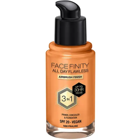 Max Factor Facefinity All Day Flawless 3 in 1 Makeup Base 88-Praline – image 1