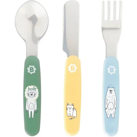 Badabulle Cutlery for children 12 m+ 3 pc – image 1