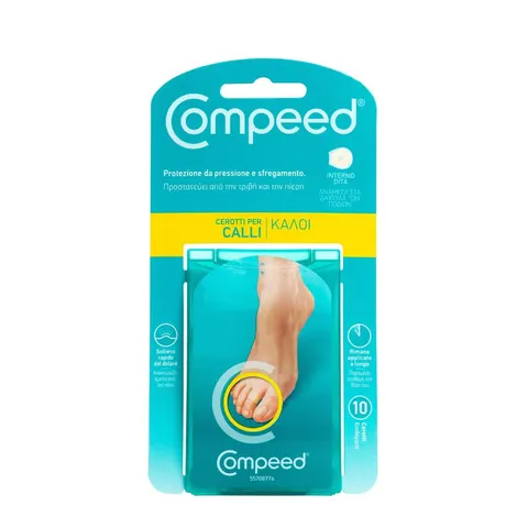 compeed cerotti per calli interno dita 10 pezzi – immagine 1