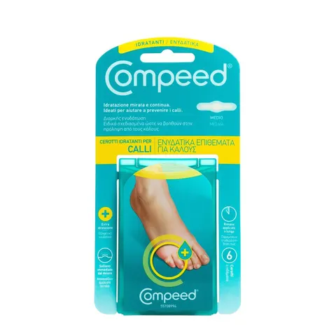 compeed Cerotti Per Calli Idratanti 6 Pezzi – immagine 1