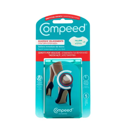 compeed Cerotto vesciche tacchi alti 5 pezzi – immagine 1