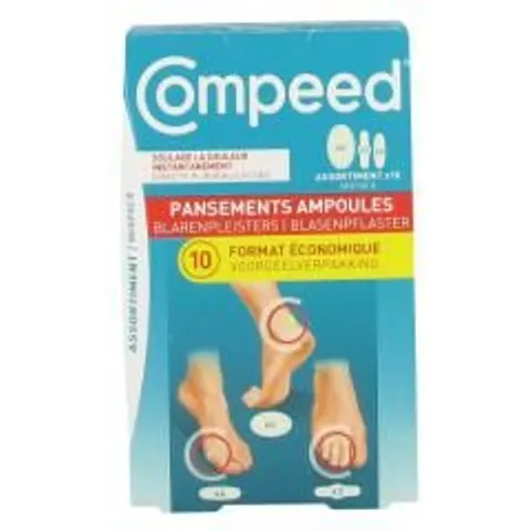 Compeed Ampoules ® Assortiment Bt 10 - Boîte 10 pansements – image 1