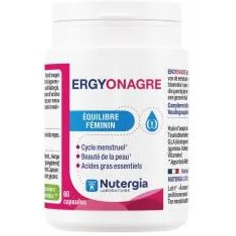 Nutergia Ergyonagre 60 Capsules - Pot 60 capsules – image 1