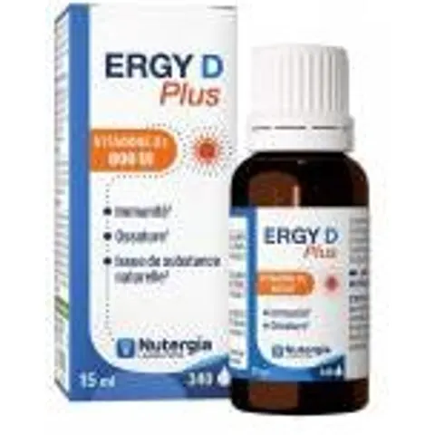 Nutergia Ergy D Plus 15 ml - Flacon compte goutte 15 ml – image 1