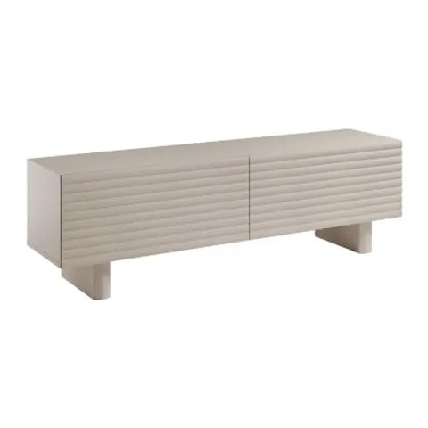 vente-unique.com Meuble tv mdf beige 150x46x37cm – image 1