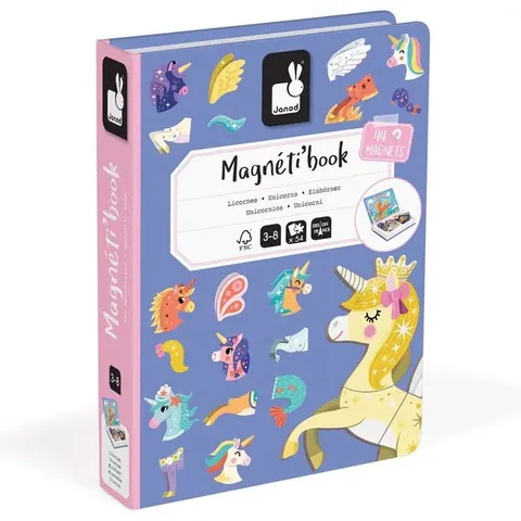 Janod Magnéti'book Unicorni – immagine 1