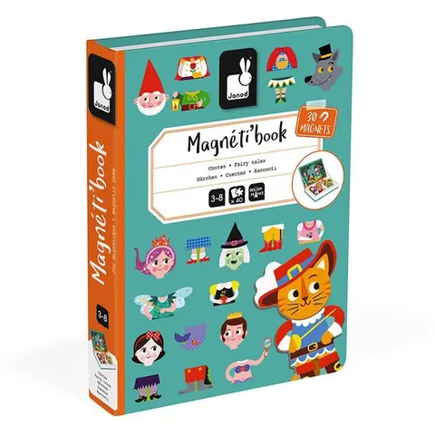 Janod Magnéti'book Fiabe, 30 magneti – immagine 1