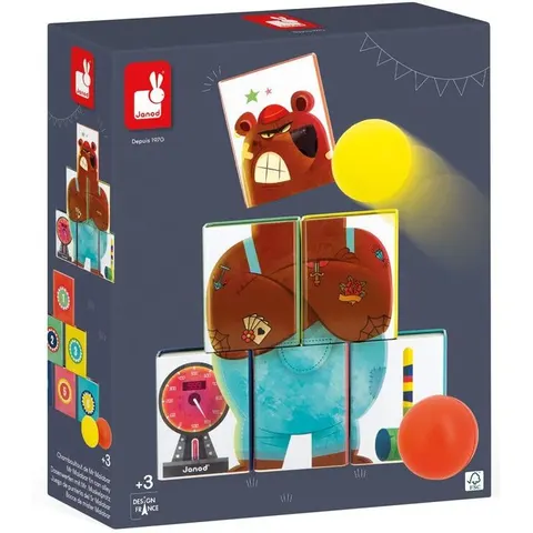 Janod Mr. Bear Tiro Al Barattolo – immagine 1