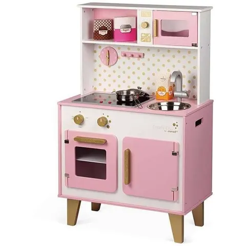 Janod Gran cocina de madera candy chic – imagen 1