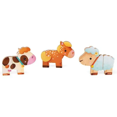 Janod Funny Magnets Fattoria – immagine 1