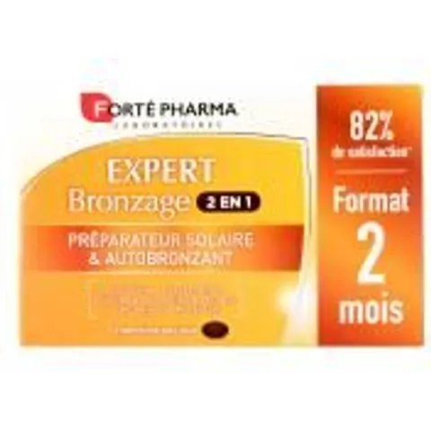 Forté Pharma Expert Bronzage Programme 2 Mois 56 Comprimés - Boîte 56 comprimés – image 1
