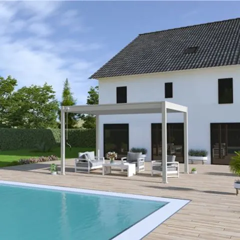 Pergola Bioclimatica Ombréa 3X4MT Grigio Perla – immagine 1